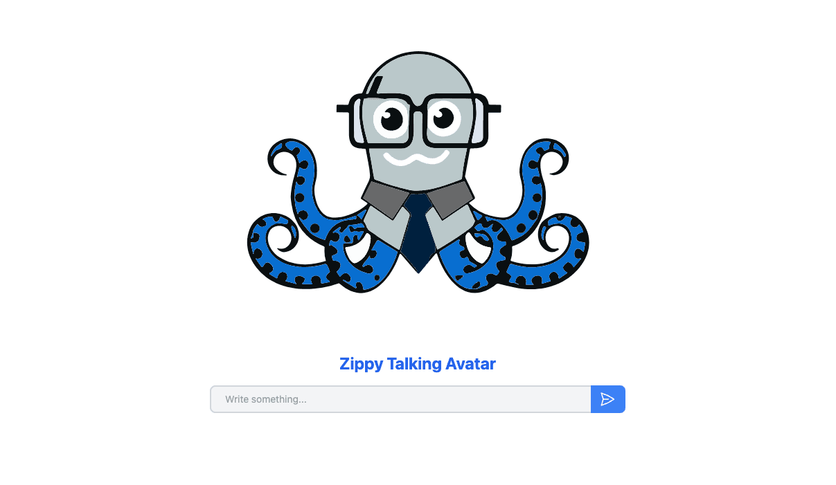 Interfaz para interactuar con Zippy