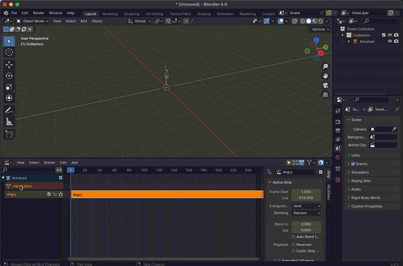 Disarticulate the armature.