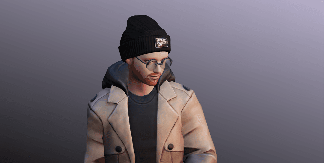 Preview of the rendered avatar